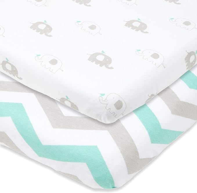 Bassinet Fitted Sheets Compatible with Mika Micky Bedside Sleeper – Snuggly Soft ...