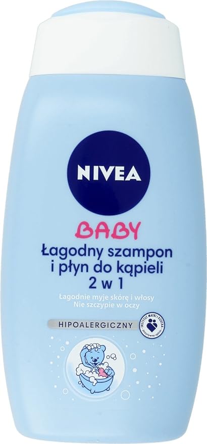 Nivea Baby 2 in 1 Soft Hair Shampoo and Bubble Bath 500 ml