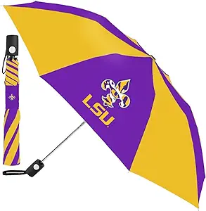 WinCraft NCAA Auto Folding Umbrella LSU Tigers