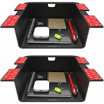 2pack Elevation Shelf - Under Desk Storage Shelf / Desk Organizer |