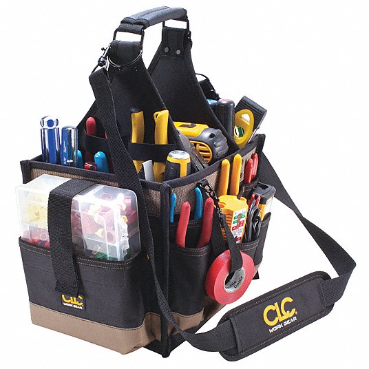 CLC Custom LeatherCraft 1528 Large Electrical and Maintenance Tool Carrier