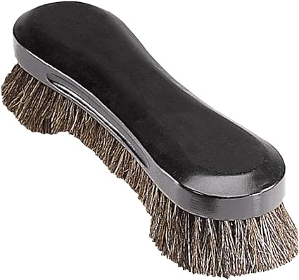 A15 Wooden Billiard Table Brush with Horse Hair/Nylon Bristles, Black 10.5-Inch