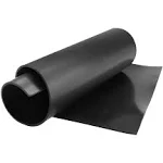 Neoprene Rubber Strips Solid Rubber Rolls Neoprene Solid Rubber Sheet for DIY Gasket, Warehouse, Pads, Seals, Weather Stripping, Crafts, Flooring, Supports (12In x 1/8In x 4Ft)