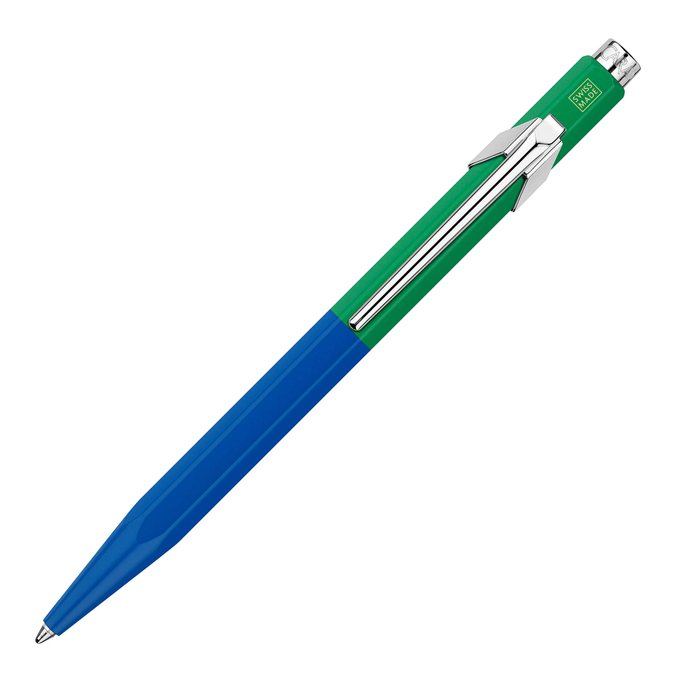 Caran d'Ache 849 Ballpoint Pen Paul Smith Limited Edition Cobalt / Emerald