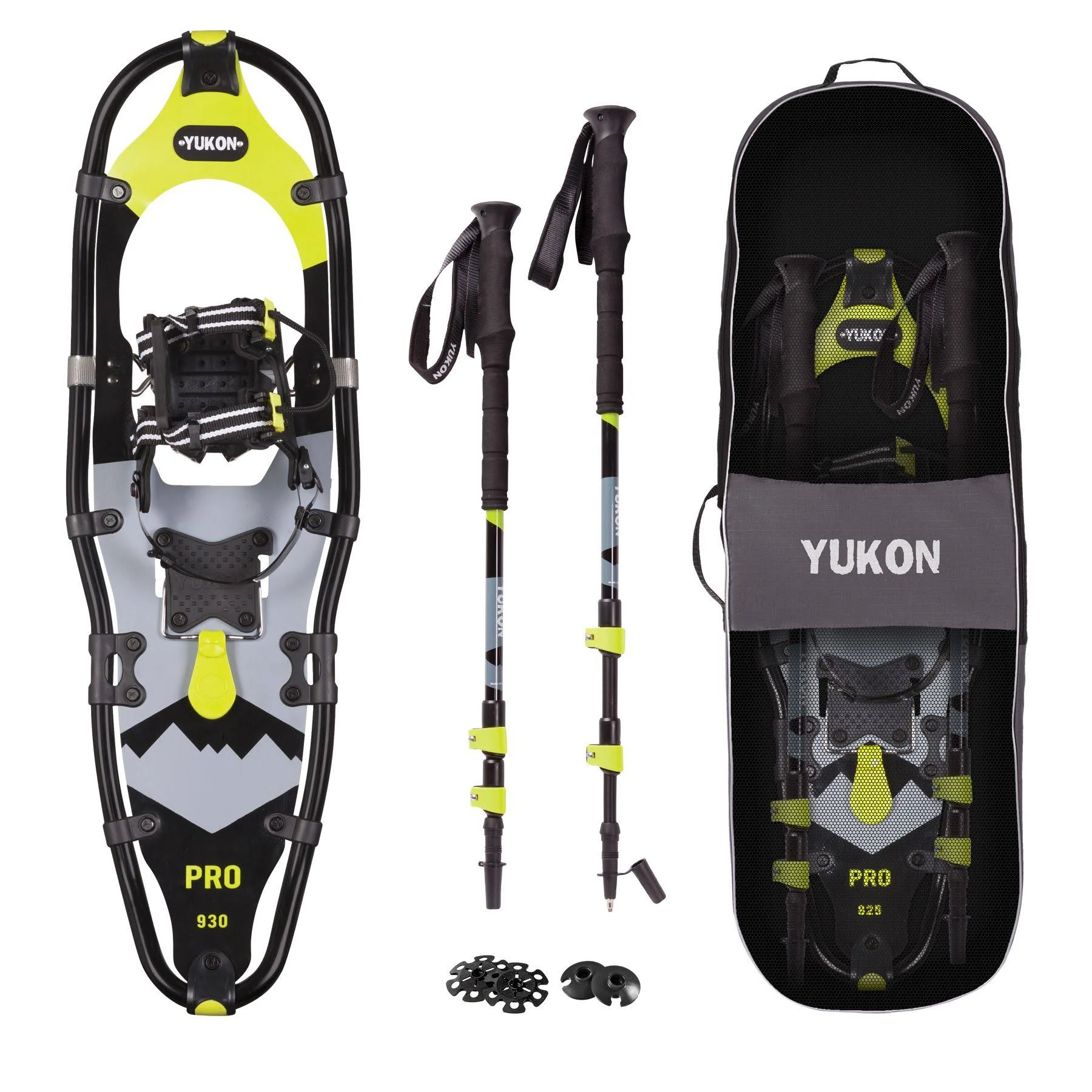 Yukon Charlie's Adult Pro Snowshoe Kit, Men's, Aluminum | Holiday Gift