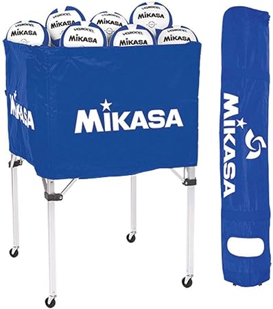 Mikasa Folding Ball Cart | Black, Blue, or Red Available | Holds 24 Balls