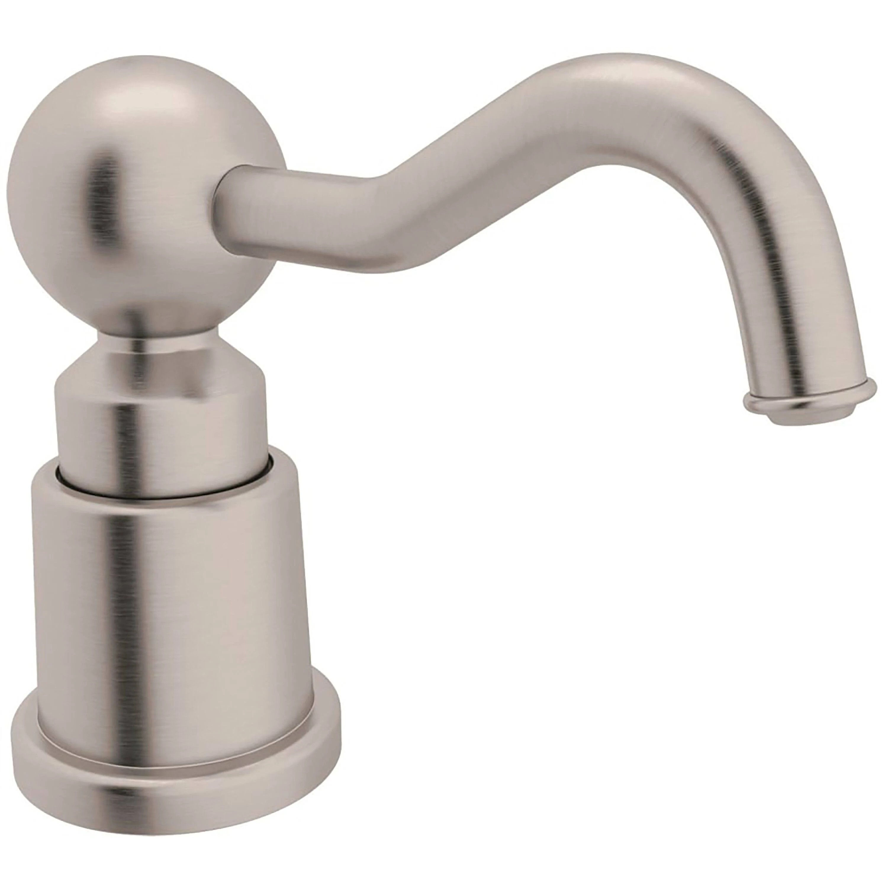 Rohl LS650CSTN Deck-Mounted Soap Dispenser, Satin Nickel