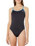 TYR Hexa Trinityfit Swimsuit Black Blue Women - 34