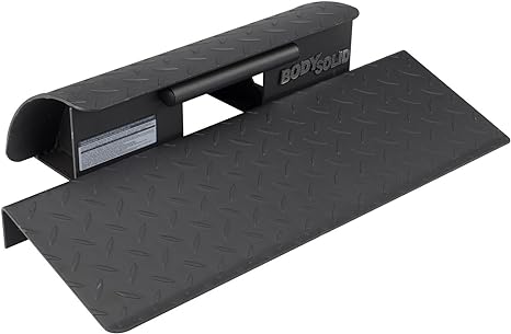 Body-Solid (SCB26) Calf Raise Block and Squat Platform - Solid Steel Incline Wedge for Enhanced Lower Body Workouts, 2000 lb Capacity