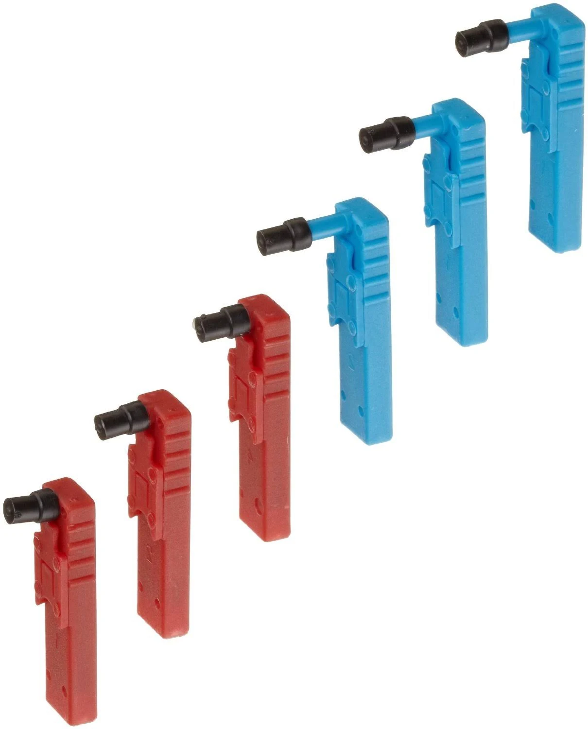 Dickson P246 Replacement Pen Kit, 3 Red, 3 Blue