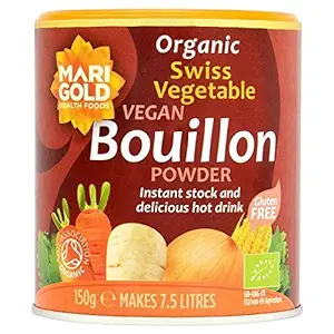 Marigold Organic Swiss Vegetable Vegan Bouillon Powder - 150g