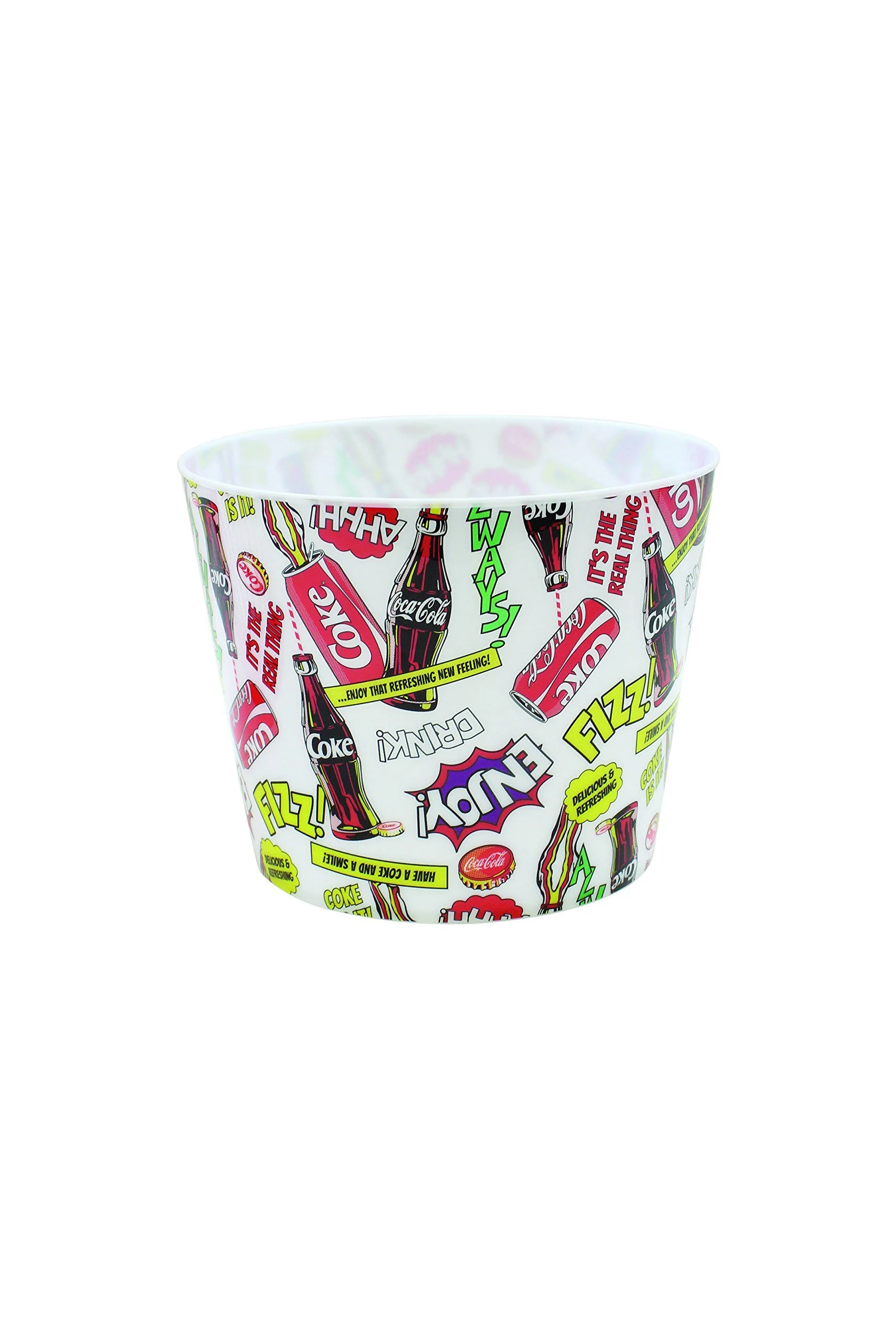 Tablecraft CC401 Coca-Cola Popcorn/Snack BucketPop!, Red