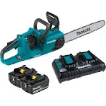 Makita XCU04PT Chain Saw Kit Cordless 18 Volt 16 Inch