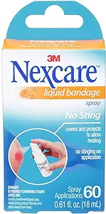 Nexcare Liquid Bandage Spray 0.61 oz (Pack of 3)