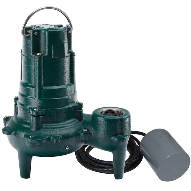 Zoeller 1/2-HP 120-Volt 128-GPM Cast Iron Sewage Sump Pump