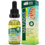 Toenail Fungus Treatment: Premium Tea Tree & Essential Oil Blend - USA Clean Ingredients - No Fillers - No Harsh Chemicals - Max Strength Formula for