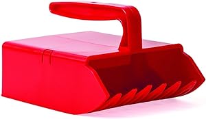 Linden Sweden Jonas Berry Picker Tool - Rake Comb  BPA-Free, 6&#034; x 4&#034;, Red