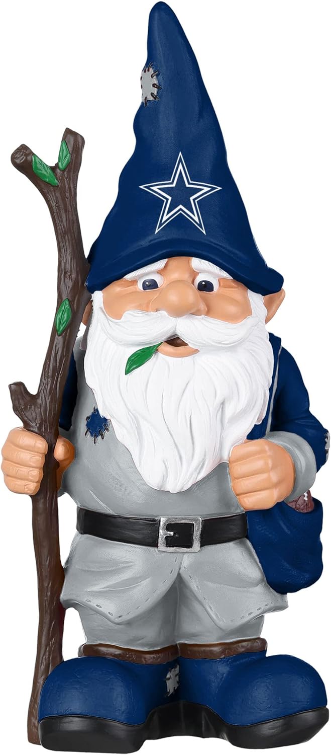 Dallas Cowboys NFL Holding Stick Gnome