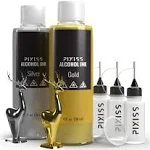 Pixiss 4oz Gold & Silver Alcohol Ink