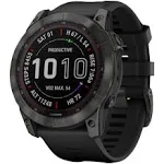 Garmin Fenix 7X Sapphire Solar - Black