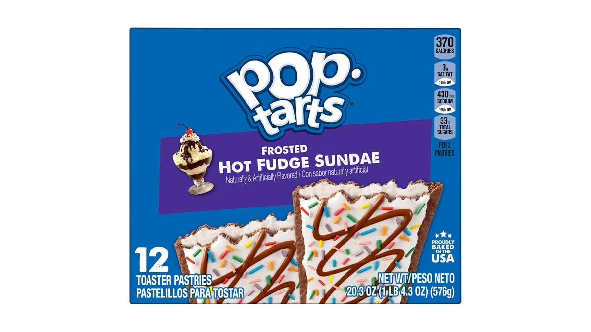 Pop-Tarts Frosted Hot Fudge Sundae Toaster Pastries