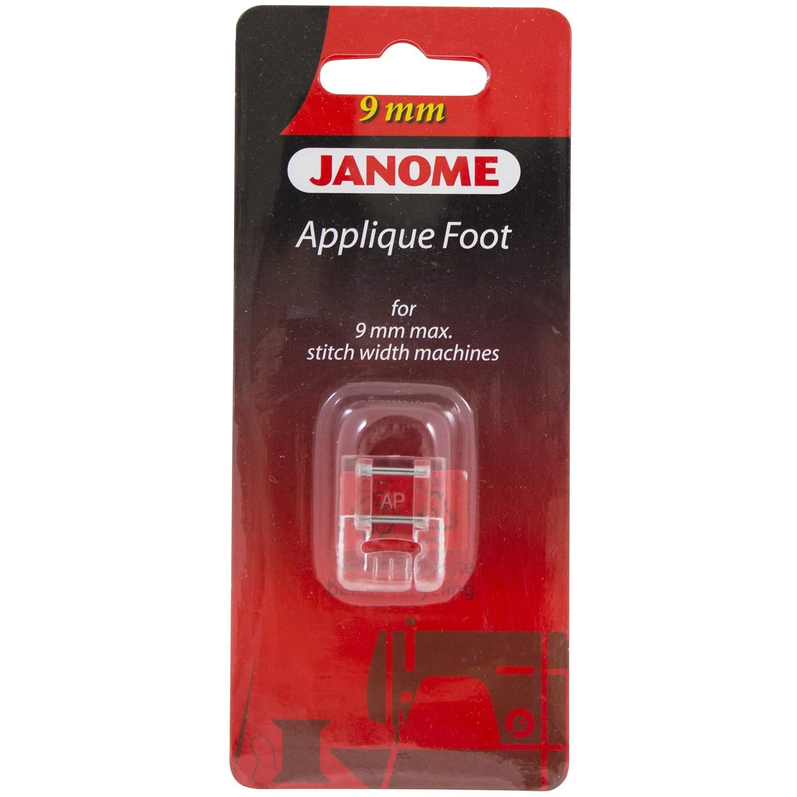 Janome Acufeed Quilt Piecing Foot (Twin) for 9mm Machines