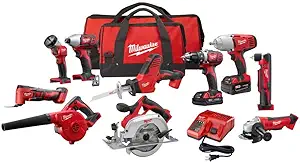 Milwaukee M18 18-Volt Lithium-Ion Cordless Combo Kit