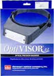 Donegan LX-5 OptiVISOR Headband Magnifier, 2.25X Magnification Optical-Grade Acrylic Lens Plate, 8" Focal Length