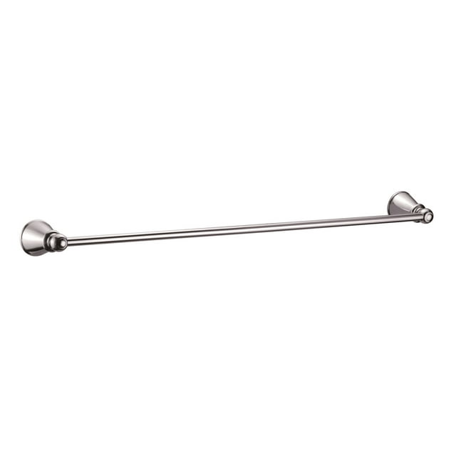 Design House 558221 Kassel Transitional 24-inch Towel Bar for Bathroom Bedroom Closet or Kitchen, Polished Chrome