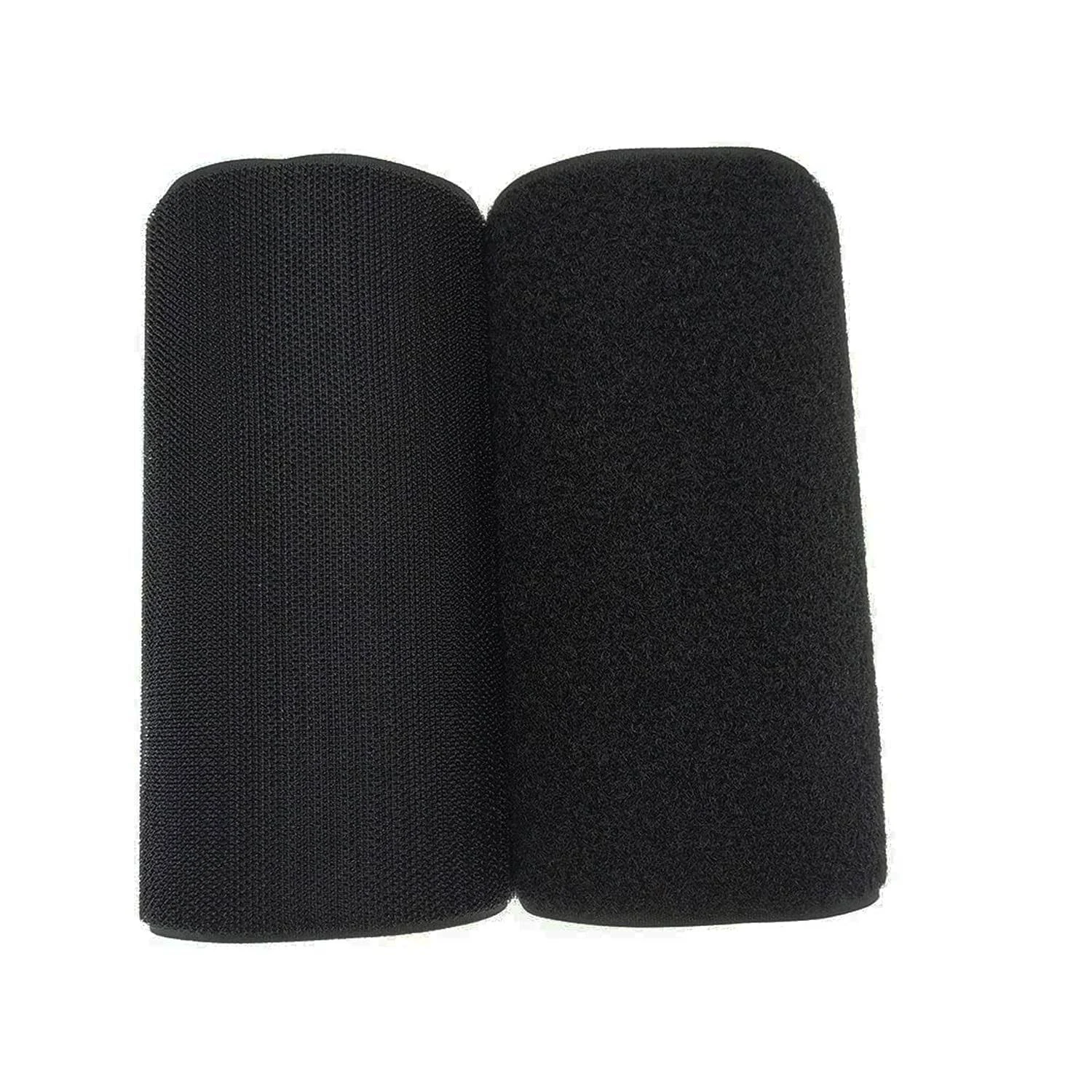 6'' Width x 2 Meters Length Black Sew On Hook and Loop Tape Fastening Nylon Fabric Tape (Black, 6 Inch x 2 Meters)