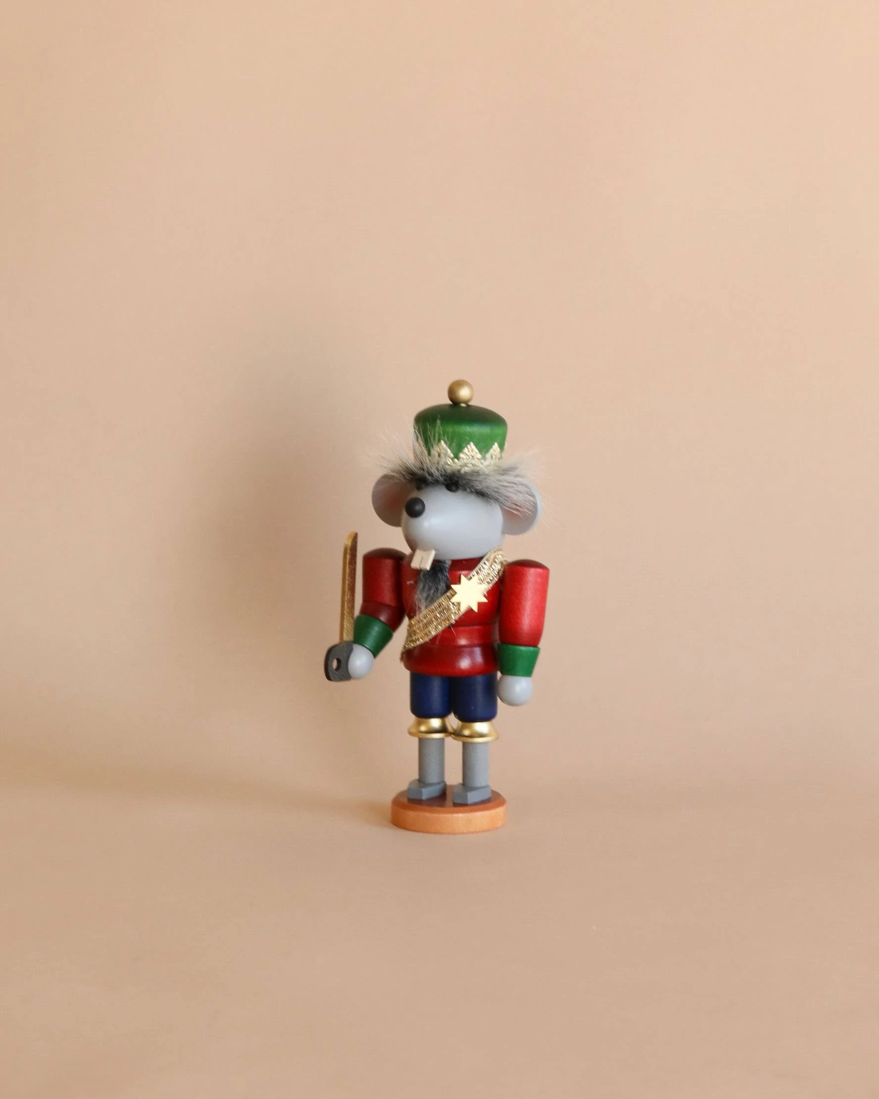 Ulbricht Nutcracker Mouseking Glazed 6,70 inches