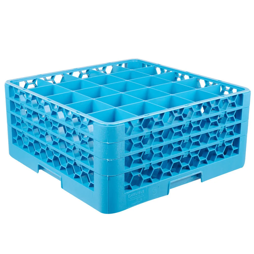 Carlisle OptiClean 25 Compartment Glass Rack RG25-314