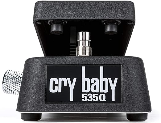 JIM DUNLOP 535Q Multi-Wah Guitar Effects Pedal, Adjustable Boost, 6 Wah Ranges, Model 11537002001