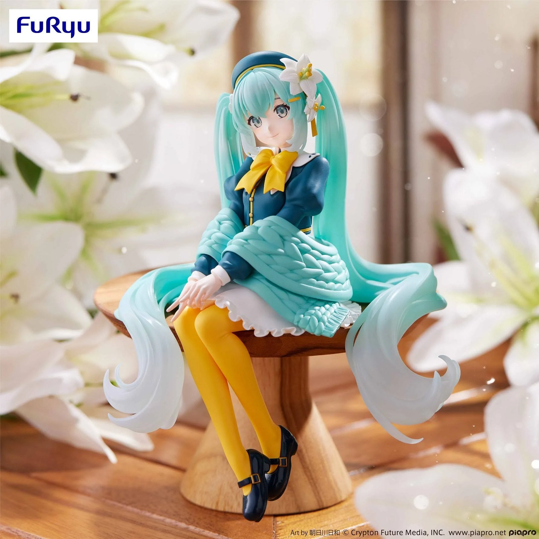 Hatsune Miku Flower Fairy Lily Vocaloid - Noodle Stopper Figure - FuRyu JAPAN Authentic Kawaii