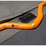 Watershed Innovations Best Sandbag Alternative - Hydrabarrier Standard 12 Foot Length 4 Inch Height - Water Diversion Tubes That Are the Lightweight, Re-usable, and Eco-friendly (Single Unit),Orange