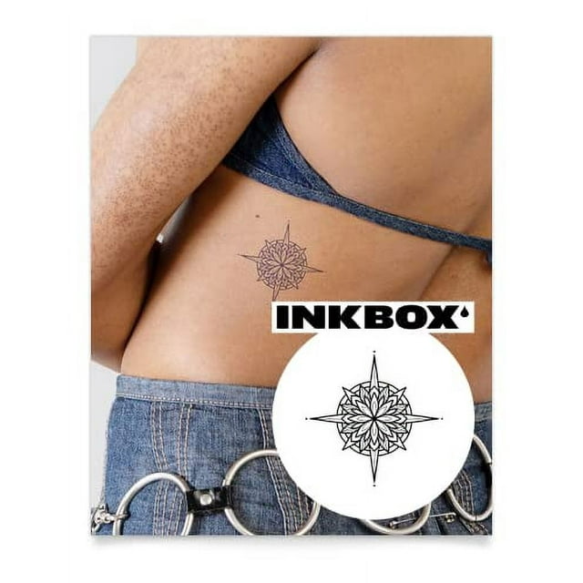 Inkbox Temporary Tattoos Semi-Permanent Tattoo One Premium Easy Long Lasting ...