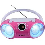 030BTL, CD Player Boombox CD/CD-R/CD-RW, Portable w/Bluetooth, USB, AM/FM Rad...