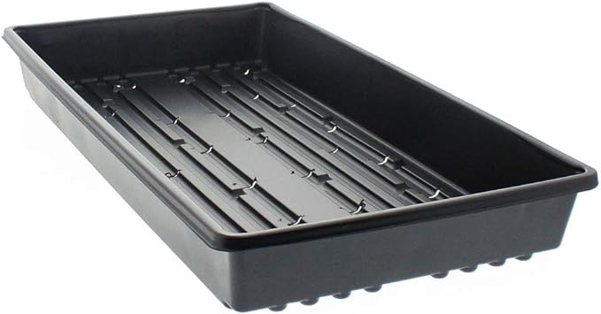 1020 Heavy Duty Trays w/ Holes for Propagation Seed Starter Plant Germination