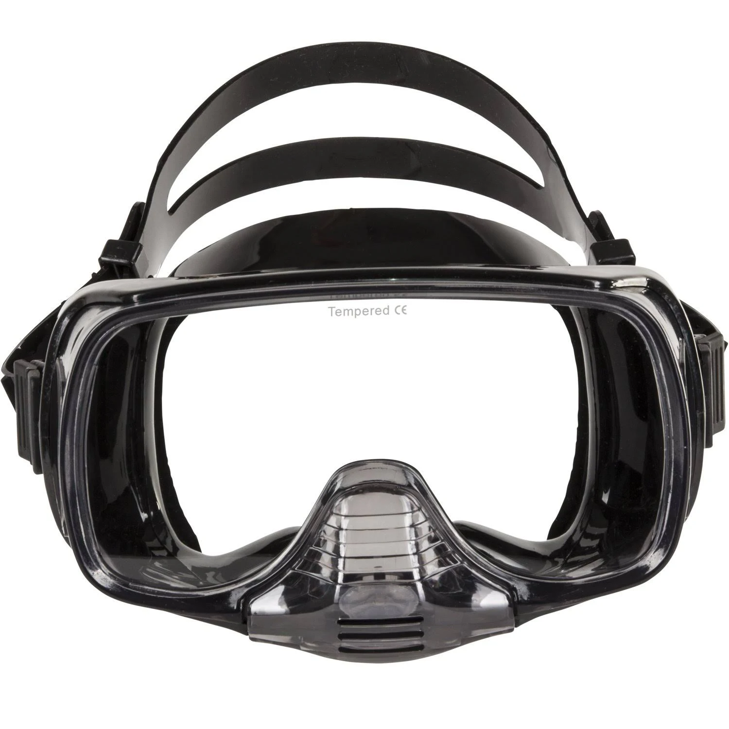 ist M12 Imperial Tri-View Purged Mask (Black Silicone)