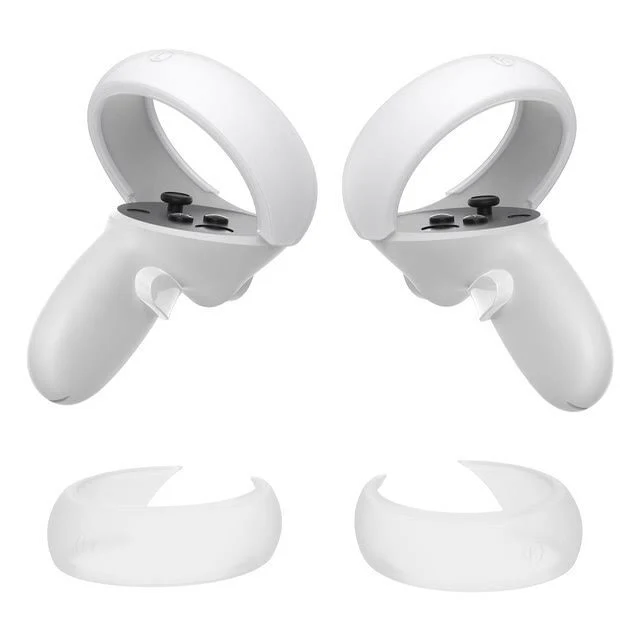 Kiwi Design Halo Controller Protector Accessories, Anti-bumping Silicone Ring Cover with Protection Compatible with Quest 2, Size: One Size