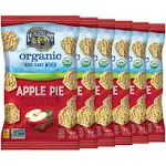 Lundberg Organic Rice Cake Minis, Apple Pie, 5 oz (Pack of 6), Gluten-Free, Healthy Snacks