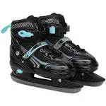 Ice Skates,Hockey Skates,Skates with Adjustable 4 Sizes for Boys Girls Youth Men Women and Beginners