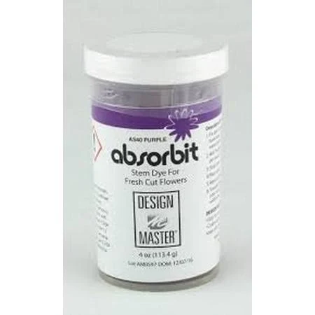 Absorbit Stem Dye for Fresh Cut Flowers Matte Finish Systemic (Purple)