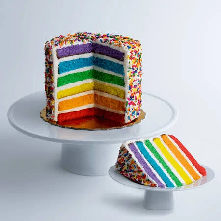 Rainbow Cake - 10"