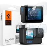 Spigen Tempered Glass Screen Protector designed for GoPro Hero 12 / GoPro Hero 11 / GoPro Hero 10 / GoPro Hero 9 - Multi Pack