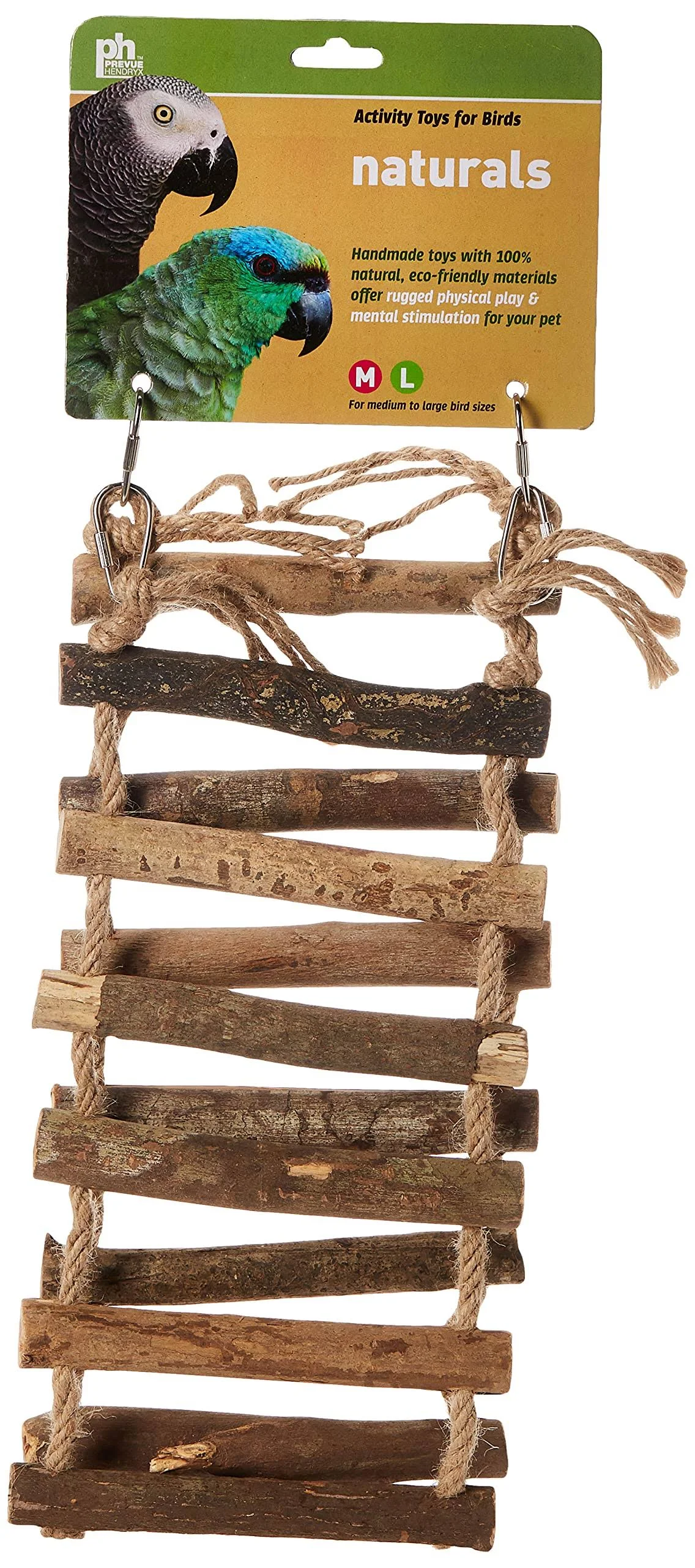 Prevue Pet Products Naturals Bird Rope Ladder Large