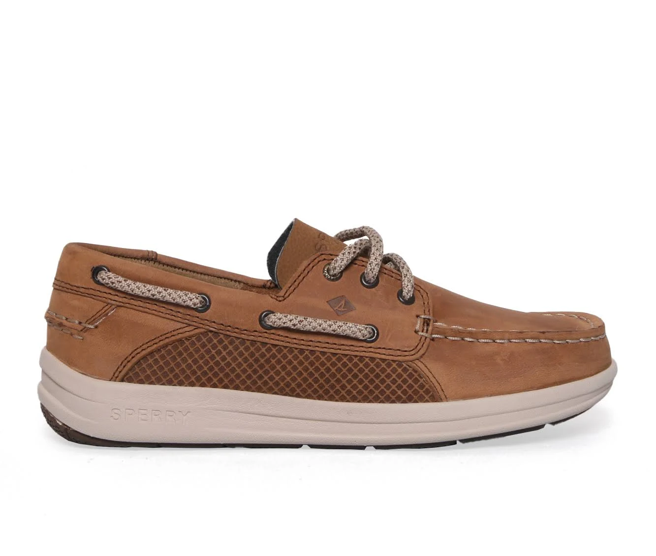 Sperry Big Boys Gamefish Boat Shoes Dark Tan