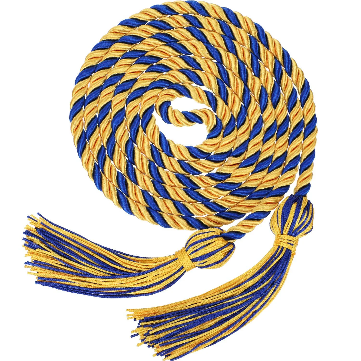 Graduation Honor Cords Tassels Cord Polyester Yarn Honor Cord - Gold, Blue,