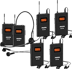 Anleon MTG100 Tour Guide Wireless System Church System Translation Equipment