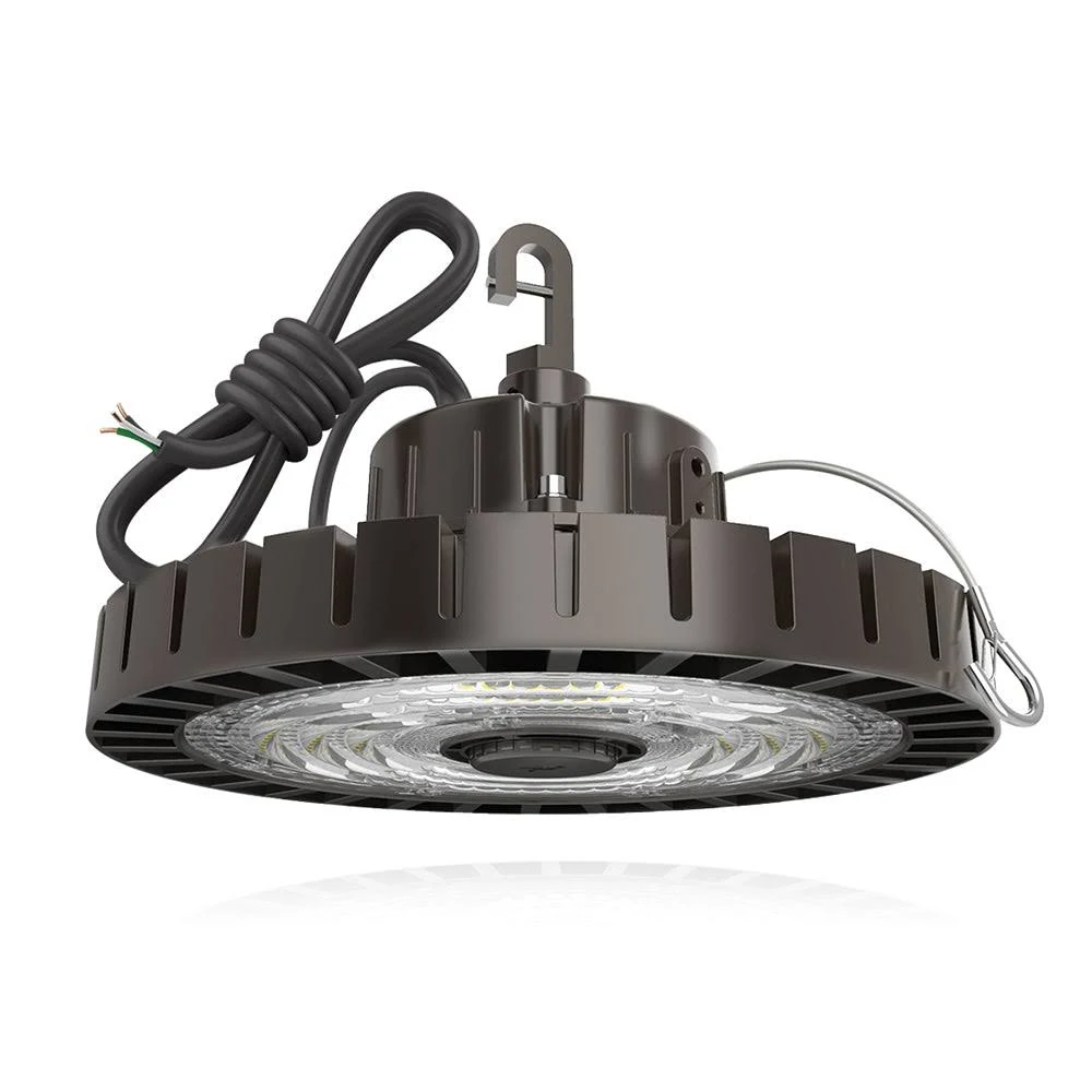 Hyperlite LED High Bay Light 250W 35000LM 5000K Daylight 5' Cable with US Plug 1000W MH/HPS Eqv. High Bay Lights with Sensor Fun